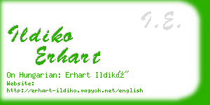 ildiko erhart business card